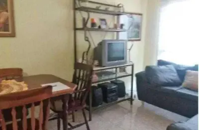 Apartamento com 1 dormitório à venda, 58 m² por r$ 250.000,00 - jardim três marias - guarujá/sp