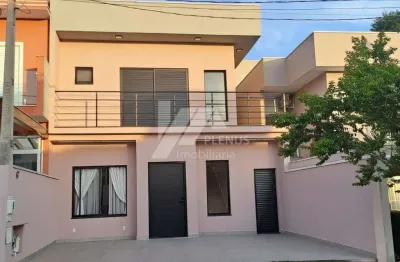 Sobrado à venda em indaiatuba, jardim montreal residence, com 3 suítes, com 125 m²