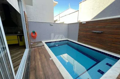 Sobrado à venda em indaiatuba, jardim park real, com 3 suítes, com 174 m², jardim park real