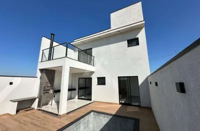 Sobrado à venda em indaiatuba, parque barnabé, com 3 quartos, com 150 m²