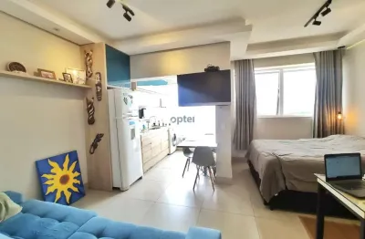 Loft de 37m² mobiliado ( porteira fechada) à venda no marco zero mix - jardim do mar - são bernardo do campo