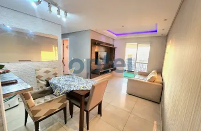 Apartamento de 70m2, 3 dorms(suite), 1 vaga, área de lazer completa no condominio exuberance- rudge ramos - são bernardo do campo
