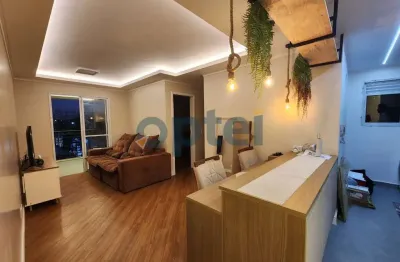 Apartamento de 2 dorms (suíte), 1 vaga, mobiliado, lazer completo condomínio Exuberance - Rudge Ramos - São Bernardo do Campo