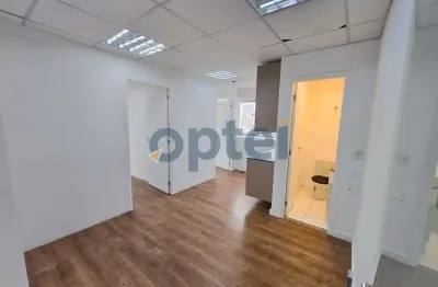 Sala para alugar, 47m² - marco zero - jardim do mar - são bernardo do campo/sp