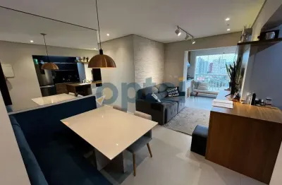 Apartamento mobiliado, 2 dorms ( 1 suíte) 67m2 com varanda gourmet e lazer completo no condomínio innovare na vila bastos em santo andré