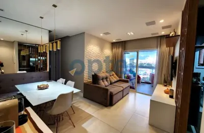 Apartamento de 71m² com 2 dorm com suíte e varanda gourmet