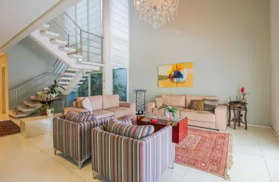 Casa alto padrão com 4 suítes , 418 m² - condomínio forest hills - jardim hollywood - são bernardo do campo/sp