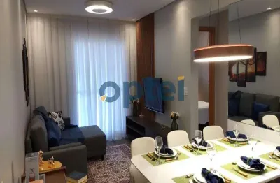 Apartamento com 2 dormitórios à venda, 65 m² - campestre - santo andré/sp