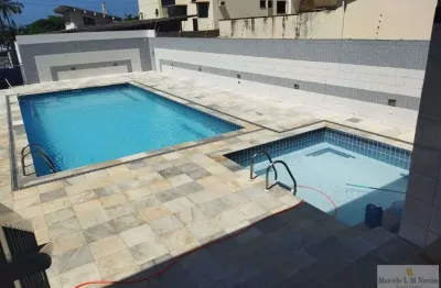 Apartamento 02 quartos 01 suíte com piscina na praia grande ubatuba