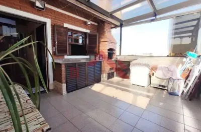 Cobertura com 2 dorms, barcelona, são caetano do sul - r$ 694 mil, cod: 2258