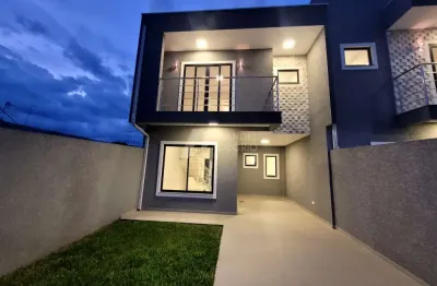 Casa com 3 quartos à venda no estação, araucária , 109 m2 por r$ 670.000