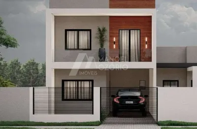 Sobrado à venda em passaúna - 3 dormitórios sendo 1 suíte, 115m²