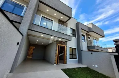 Sobrado à venda em araucária: 3 quartos, suíte, porto das laranjeiras