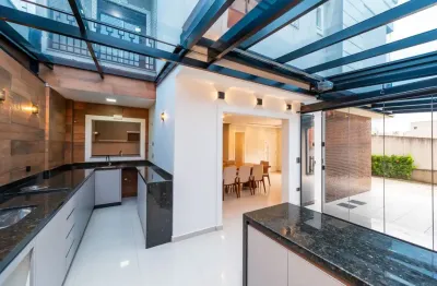 Sobrado interno, mobiliado com lindo espaço gourmet proximo colegio adventista