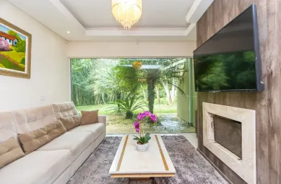 Chácara com casa alto padrão em colombo  3 suítes  e terreno de 5.000m²