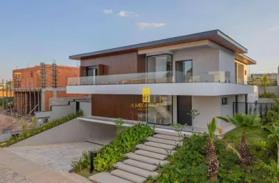 Sobrado com 5 dormitórios à venda, 560 m² por r$ 6.800.000 - parque villa dos pinheiros - indaiatuba/sp