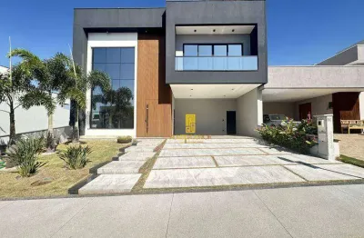 Sobrado com 3 dormitórios à venda, 295 m² por r$ 2.600.000,00 - condomínio dona maria josé - indaiatuba/sp