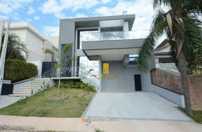Sobrado com 3 dormitórios à venda, 271 m² por r$ 2.698.000,00 - condomínio terra magna - indaiatuba/sp