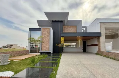 Casa com 4 dormitórios à venda, 200 m² por r$ 2.280.000,00 - condomínio dona maria cândida - indaiatuba/sp