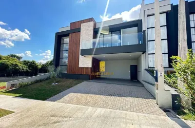 Sobrado com 4 dormitórios à venda, 299 m² por r$ 2.490.000,00 - condomínio residencial milano - indaiatuba/sp