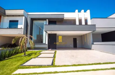 Casa com 3 dormitórios à venda, 198 m² por r$ 1.830.000,00 - condomínio residencial evidências - indaiatuba/sp