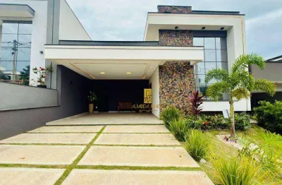 Casa com 3 dormitórios à venda, 194 m² por r$ 1.690.000,00 - condomínio piemonte - indaiatuba/sp