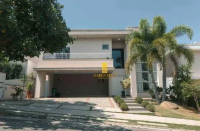 Sobrado com 4 dormitórios à venda, 401 m² por r$ 3.200.000,00 - jardim residencial santa clara - indaiatuba/sp