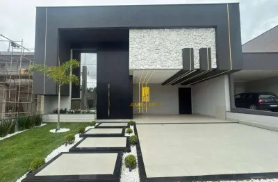 Casa com 3 dormitórios à venda, 215 m² por r$ 1.900.000,00 - condomínio residencial evidências - indaiatuba/sp