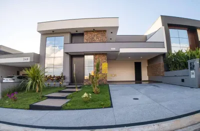 Casa com 3 dormitórios à venda, 194 m² por r$ 2.100.000,00 - condomínio dona maria cândida - indaiatuba/sp