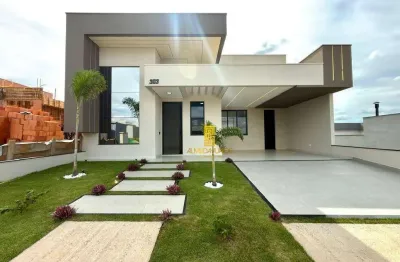 Casa com 3 dormitórios à venda, 195 m² por R$ 2.100.000,00 - Condomínio Dona Maria Cândida - Indaiatuba/SP