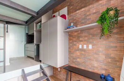 Atraente studio para venda e locação em santo amaro com 1 quarto, 21m²