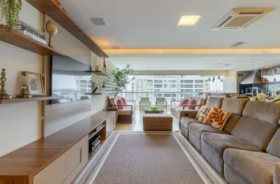 Versátil apartamento tipo para locação em campo belo com 3 quartos, sendo 3 suítes, 220m²