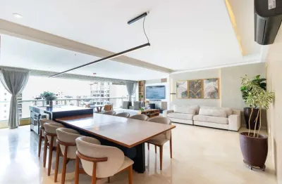 Deslumbrante apartamento tipo para venda em campo belo com 3 quartos, sendo 3 suítes, 222m²