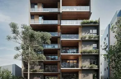 Apartamento com 55m² 2 quartos, à venda, no bairro juvevê em curitiba