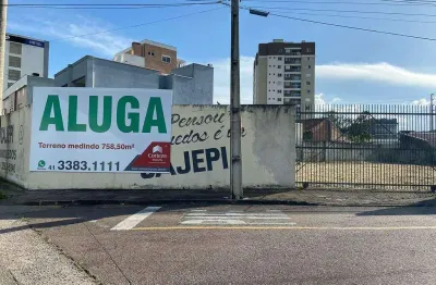 Terreno com 758m² , para aluguel, no bairro centro em são josé dos pinhais