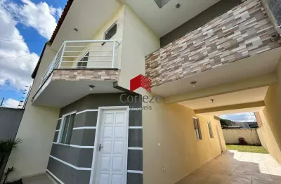 Sobrado com 134m² 3 quartos, para aluguel, no bairro jardim cruzeiro em são josé dos pinhais