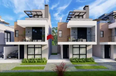 Sobrado com 109,43m² 3 quartos, à venda, no bairro hauer em curitiba