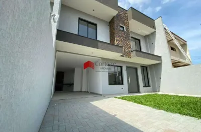 Sobrado com 141,33m² 3 quartos, à venda, no bairro afonso pena em são josé dos pinhais