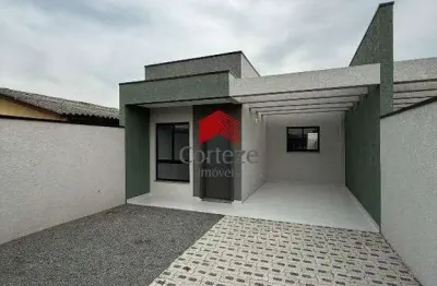 Casa com 93m² 3 quartos, à venda, no bairro jardim cruzeiro em são josé dos pinhais
