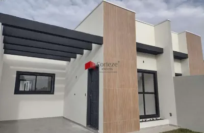 Casa com 87,77m² 3 quartos, à venda, no bairro ouro fino em são josé dos pinhais
