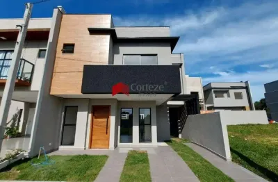 Sobrado em condomínio com 120m² 3 quartos, à venda, no bairro costeira em são josé dos pinhais