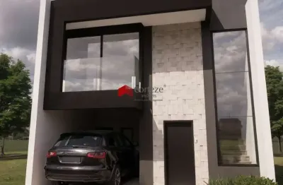 Sobrado em condomínio com 128,44m² 3 quartos, à venda, no bairro costeira em são josé dos pinhais