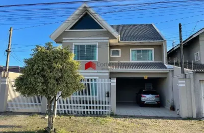 Sobrado com 267,53m² 4 quartos, à venda, no bairro cidade jardim em são josé dos pinhais