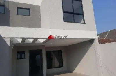Sobrado em condomínio com 126,71m² 3 quartos, à venda, no bairro boqueirão em curitiba