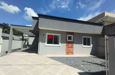 Casa com 45,13m² 2 quartos, à venda, no bairro colônia rio grande em são josé dos pinhais