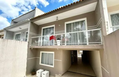 Sobrado com 114m² 3 quartos, à venda, no bairro bom jesus em são josé dos pinhais