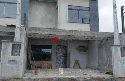 Sobrado com 103,33m² 3 quartos, à venda, no bairro barra do saí em itapoá