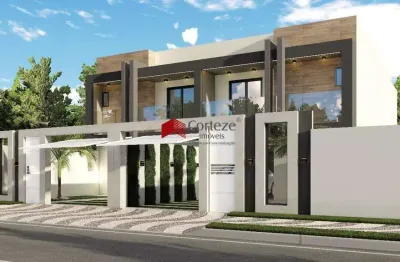 Sobrado com 145m² 3 quartos, à venda, no bairro são pedro em são josé dos pinhais