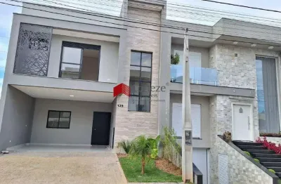 Sobrado em condomínio com 140,8m² 3 quartos, à venda, no bairro costeira em são josé dos pinhais