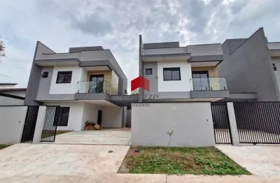 Sobrado com 133,01m² 3 quartos, à venda, no bairro afonso pena em são josé dos pinhais